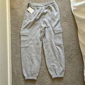 my sweat fleece Gray Cargo Sweatpants
